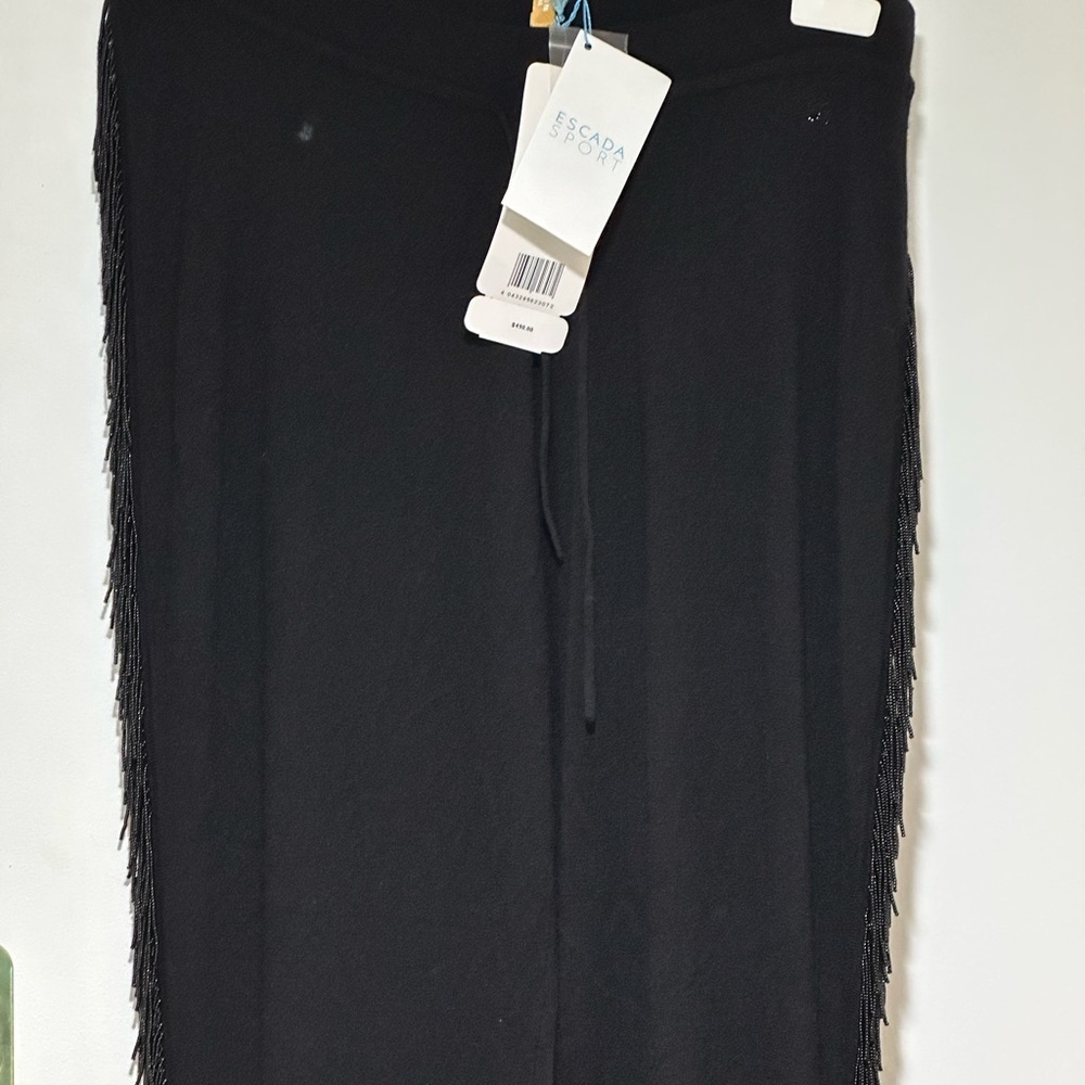 Escada Sport handmade beaded & sequin sweat pants M - Picture 9 of 10